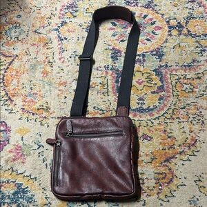 Men's‎ Scully Brown Leather Crossbody
Bag 924